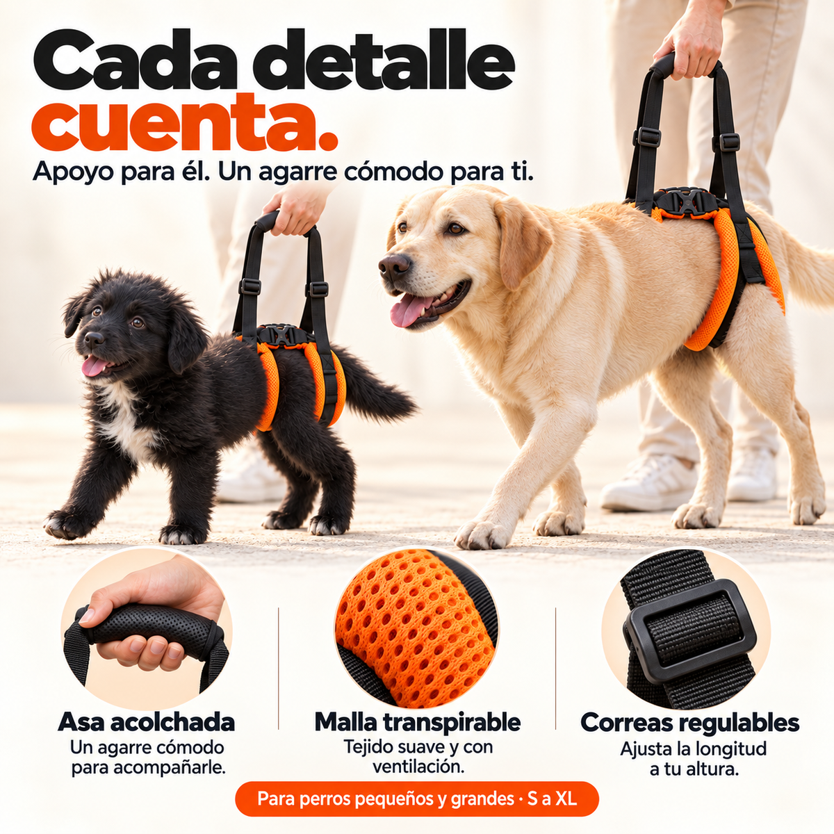 Arnés trasero PawLift™️